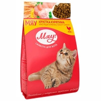 Сухий корм для кішок Мяу! з куркою 400 г (4820083900198)