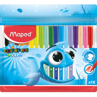 Фломастери Maped Color Peps Ocean 18 кольорів (MP.845721)
