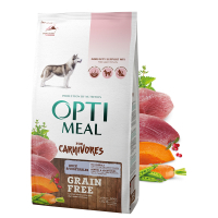Сухий корм для собак Optimeal беззерновий для всіх порід - качка й овочі 1.5 кг (4820083905872)