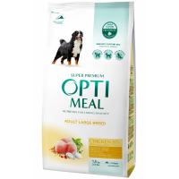 Сухий корм для собак Optimeal для великих порід зі смаком курки 1.5 кг (4820083905360)