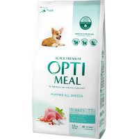 Сухий корм для собак Optimeal для цуценят всіх порід зі смаком індички 1.5 кг (4820215362351)