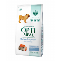 Сухий корм для собак Optimeal гіпоалергенний для середніх порід зі смаком лосося 1.5 кг (4820083905667)