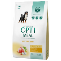 Сухий корм для собак Optimeal для великих порід зі смаком курки 4 кг (4820083905551)
