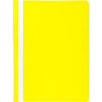 Папка-швидкозшивач Buromax з прозорим верхом A4 Жовтий (BM.3313-08)