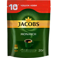 Кава JACOBS розчинна 20 г, пакет (prpj.01681)