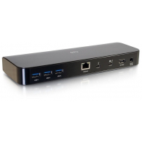 Порт-реплікатор C2G USB-C Thunderbolt 3 HDMI, Ethernet, USB, SD, mini jack, Powe (C2G80933)