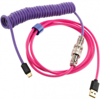 Дата кабель USB 2.0 AM to Type-C 1.0m Premicord Joker Purpule Ducky (DKCC-JKCNC1)