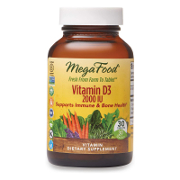 Вітамін MegaFood Вітамін D3 2000 IU, Vitamin D3, 30 таблеток (MGF10220)