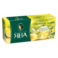 Чай ПРИНЦЕСА ЯВА Соковитий лимон 25 пак (рy.104015)