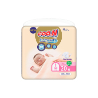 Підгузок GOO.N Premium Soft Newborn до 5 кг розмір SS на липучках 20 шт (863220)