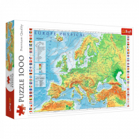 Пазл Trefl Фізична карта Європи, 1000 елементів (6283801)