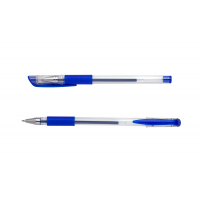 Ручка гелева Buromax FORMULA GRIP, JOBMAX, 0.7 мм, сині чорнила (BM.8349-01)