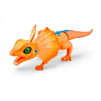 Інтерактивна іграшка Pets & Robo Alive Помаранчева плащеносна ящірка (7149-2)