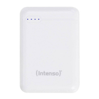 Батарея універсальна Intenso XS10000 10000mAh microUSB, USB-A, USB Type-C, White (PB930395 / 7313532)