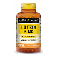 Антиоксидант Mason Natural Лютеїн 6мг, Lutein, 60 гелевих капсул (MAV13665)