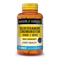 Вітамінно-мінеральний комплекс Mason Natural Глюкозамін та Хондроїтин 1500/1200, Glucosamine Chondroitin, (MAV13037)