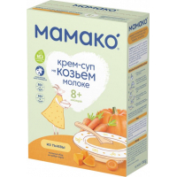 Дитяча каша MAMAKO Крем-суп з гарбуза на козячому молоці 150 г (4670017090279)