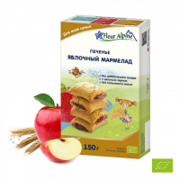 Дитяче печиво Fleur Alpine органічне Яблуневий мармелад 150 г (5412916941554)