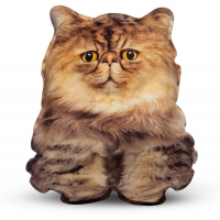 М'яка іграшка Surpriziki Персидський усміхнений кошеня, реалістична іграшка-подушка (6615212)