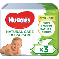 Дитячі вологі серветки Huggies N'Care Extra Care 56шт (5029053568720)