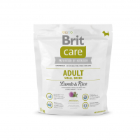 Сухий корм для собак Brit Care Adult Small Breed Lamb and Rice 1 кг (8595602509904)