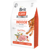 Сухий корм для кішок Brit Care Cat GF Indoor Anti-stress 2 кг (8595602540853)