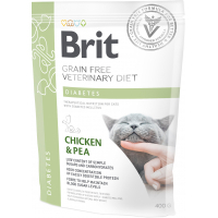 Сухий корм для кішок Brit GF VetDiets Cat Diabets 400 г (8595602528530)