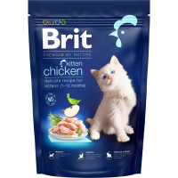 Сухий корм для кішок Brit Premium by Nature Cat Kitten 800 г (8595602553037)