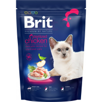 Сухий корм для кішок Brit Premium by Nature Cat Sterilised 800 г (8595602553075)