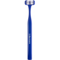 Зубна щітка Dr. Barman's Superbrush Compact Тристороння М'яка Синя (7032572876328-dark-blue)