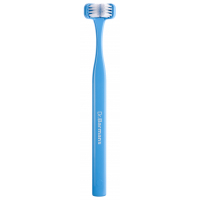 Зубна щітка Dr. Barman's Superbrush Regular Тристороння М'яка Блакитна (7032572876212-blue)