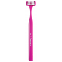 Зубна щітка Dr. Barman's Superbrush Regular Тристороння М'яка Рожева (7032572876212-pink)