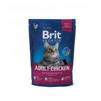 Сухий корм для кішок Brit Premium Cat Adult Chicken 800 г (8595602513079)