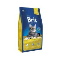 Сухий корм для кішок Brit Premium Cat Adult Salmon 800 г (8595602513116)