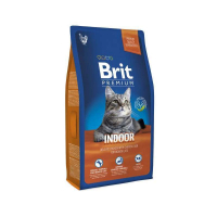 Сухий корм для кішок Brit Premium Cat Indoor 1.5 кг (8595602513246)