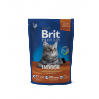 Сухий корм для кішок Brit Premium Cat Indoor 300 г (8595602513222)