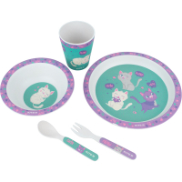 Набір дитячого посуду Kite з бамбука 5 предметів (K22-313-02)