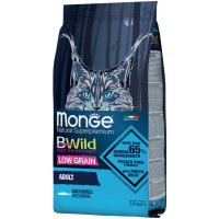 Сухий корм для кішок Monge Cat Bwild Low Grain з анчоусом 1.5 кг (8009470012010)