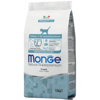 Сухий корм для кішок Monge Cat Monoprotein Kitten з фореллю 1.5 кг (8009470005500)