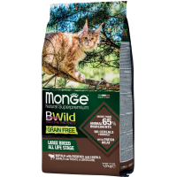 Сухий корм для кішок Monge Cat Bwild GR.FREE зі м'ясом буйвола 1.5 кг (8009470012065)