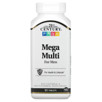 Мультивітамін 21st Century Мультивітаміни для чоловіків, Mega Multi for Men, 90 таблето (CEN-22658)
