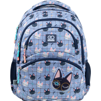 Рюкзак шкільний GoPack Education 175M-3 Funny cats (GO22-175M-3)