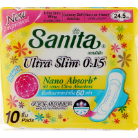 Гігієнічні прокладки Sanita Soft & Fit Ultra Slim 24.5 см 10 шт. (8850461601313)