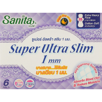 Гігієнічні прокладки Sanita Super Ultra Slim 35 см 6 шт. (8850461601535)