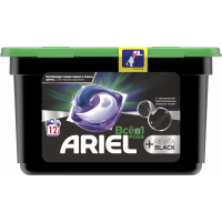 Капсули для прання Ariel Pods Все-в-1 + Revitablack 12 шт. (8006540390733)