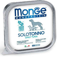 Консерви для собак Monge Dog Solo 100% тунець 150 г (8009470014168)