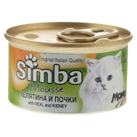 Консерви для котів Simba Cat Wet телятина 85 г (8009470009409)