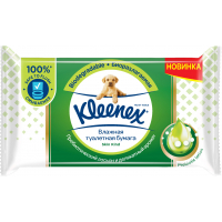 Туалетний папір Kleenex Skin Kind вологий 38 шт. (5029053577500)