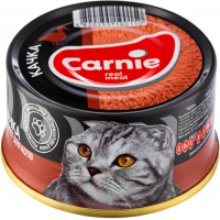 Паштет для котів Carnie м'ясний з качкою 90 г (4820255190471)