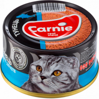 Паштет для котів Carnie м'ясний з тунцем 90 г (4820255190488)